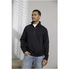 Bild på Tin unisex Aware™ tröja med kvartsdragkedja av återvunnet material