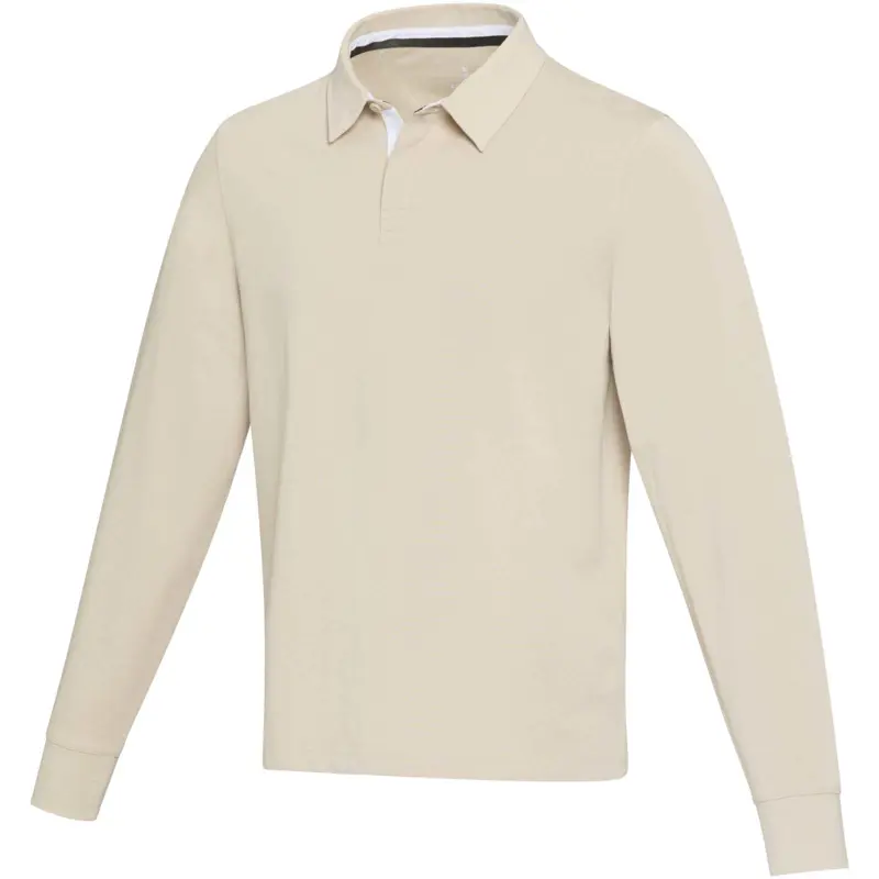 Clyde GOTS unisex sweatshirt, rugby- och polomönstrad