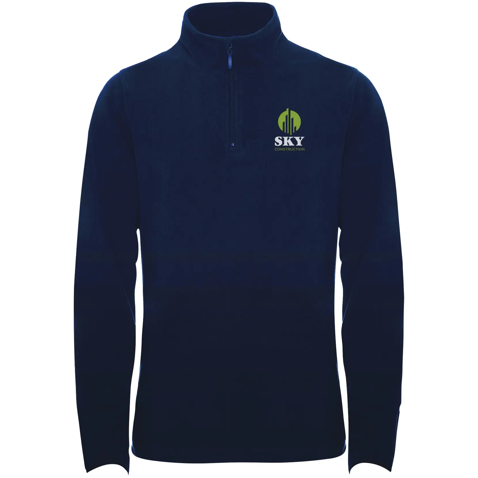 Bild på Himalaya fleecejacka med kvartslång dragkedja för dam