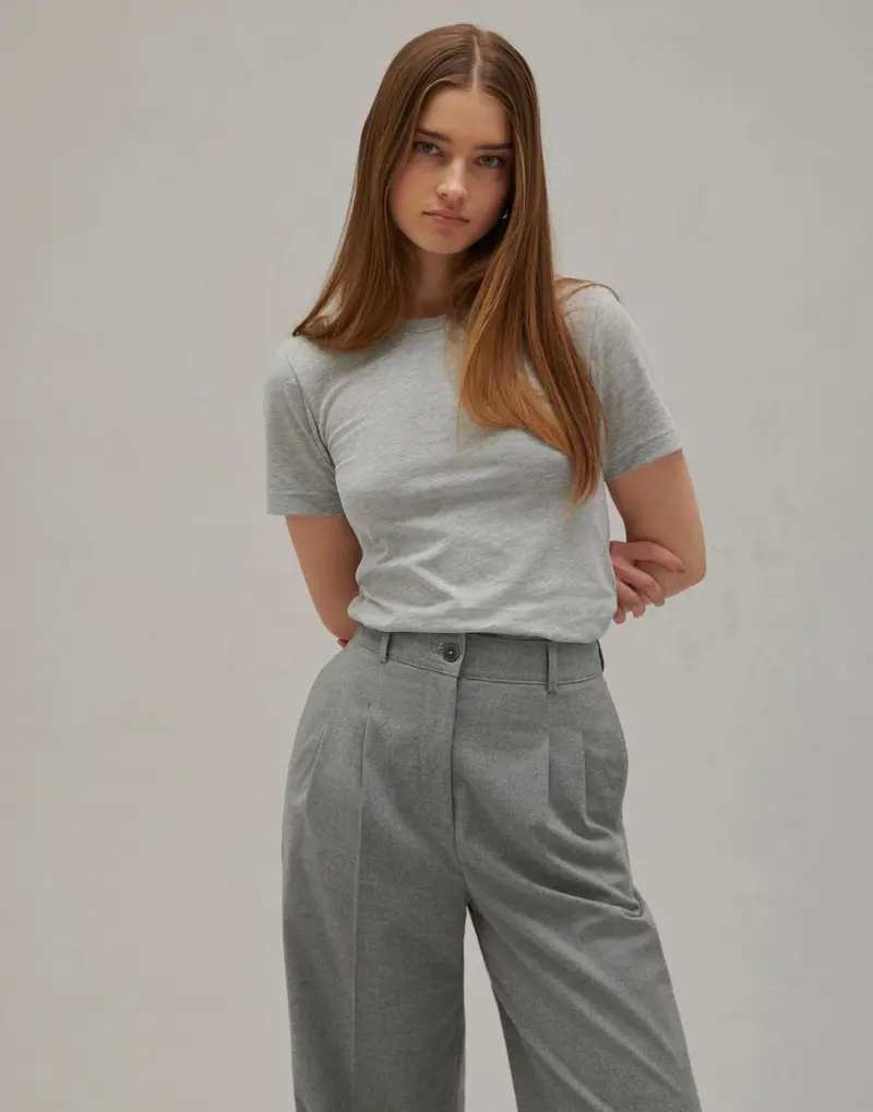 Unisex Heather CVC Short Sleeve Tee