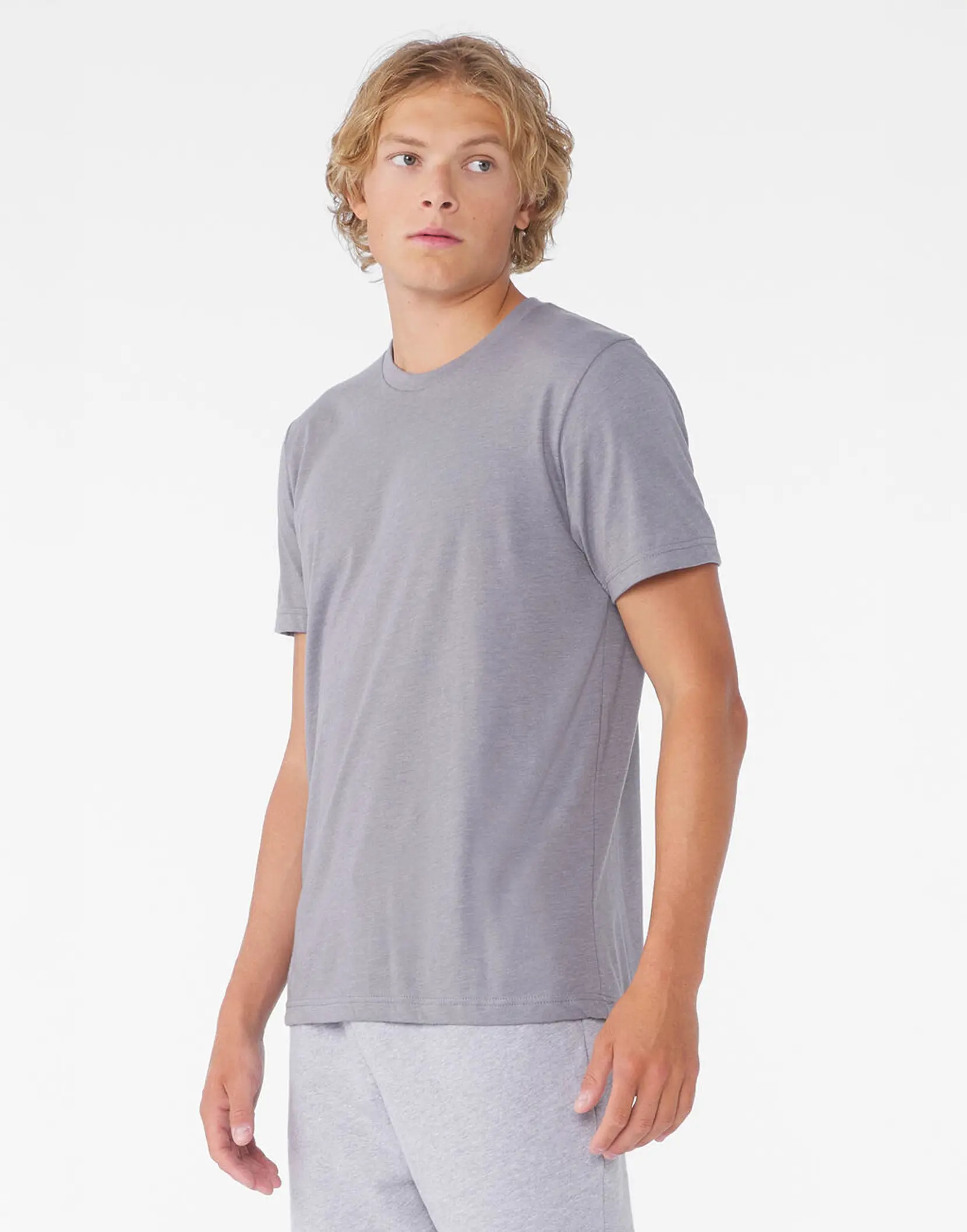 Bild på Unisex Heather CVC Short Sleeve Tee