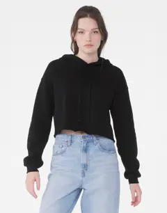 Bild på Women's Cropped Fleece Hoodie