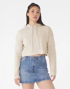 Bild på Women's Cropped Fleece Hoodie
