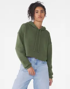 Bild på Women's Cropped Fleece Hoodie