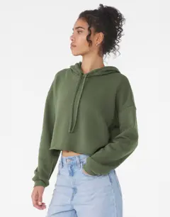 Bild på Women's Cropped Fleece Hoodie
