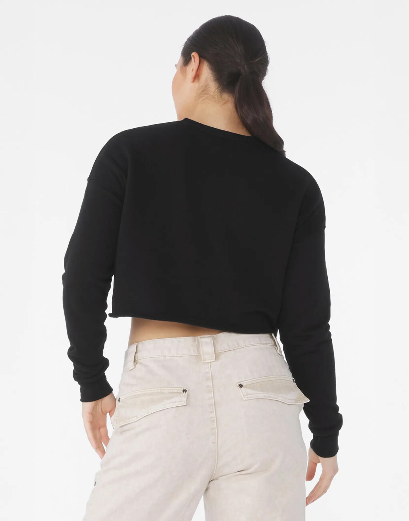 Bild på Women's Cropped Crew Fleece