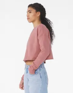 Bild på Women's Cropped Crew Fleece