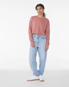 Bild på Women's Cropped Crew Fleece