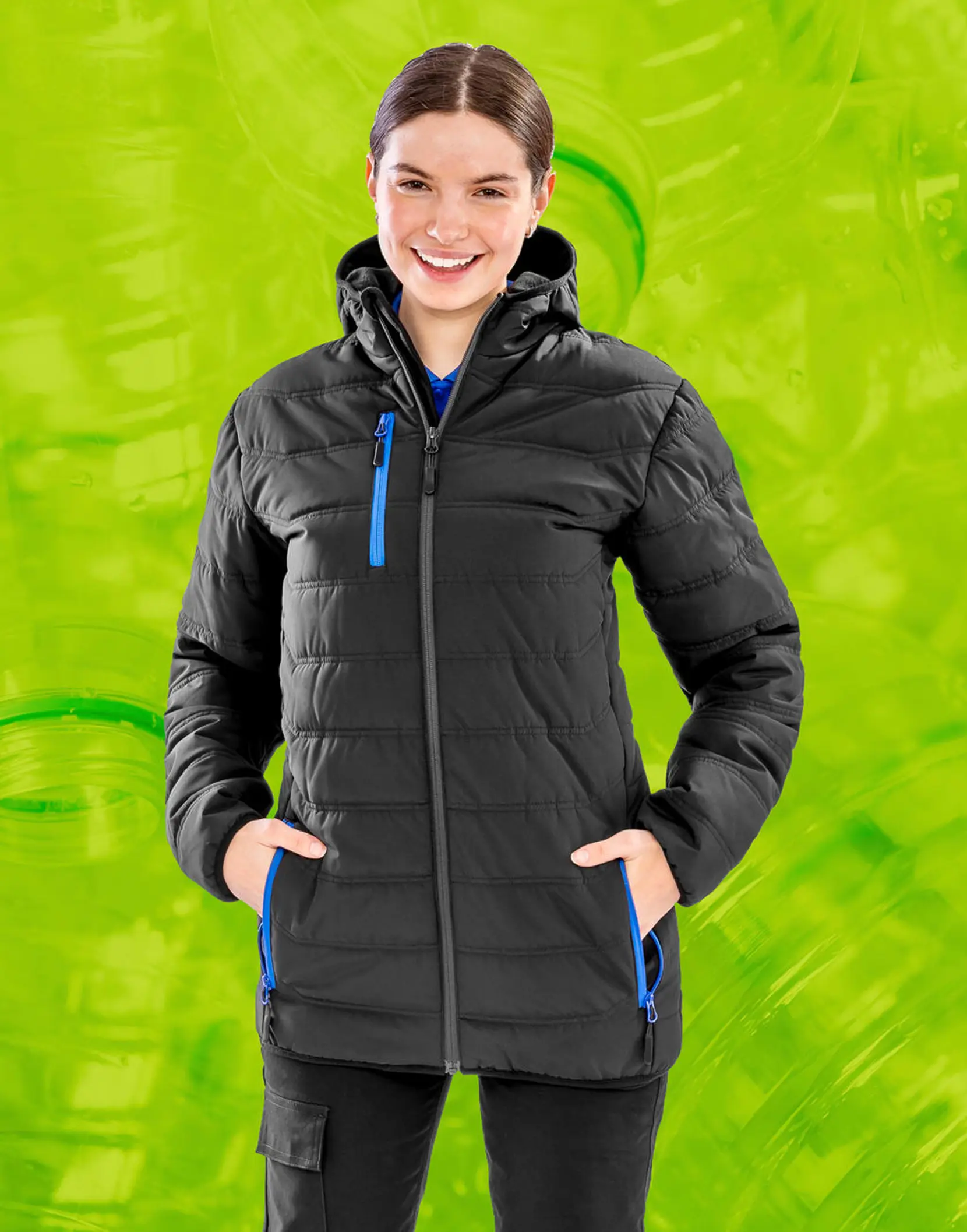 Bild på Black Compass Padded Winter Jacket