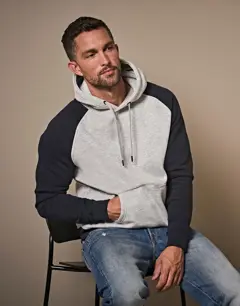 Bild på Two-Tone Hooded Sweatshirt