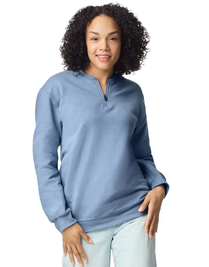 Softstyle Midweight Adult Fleece 1/4 Zip Sweat