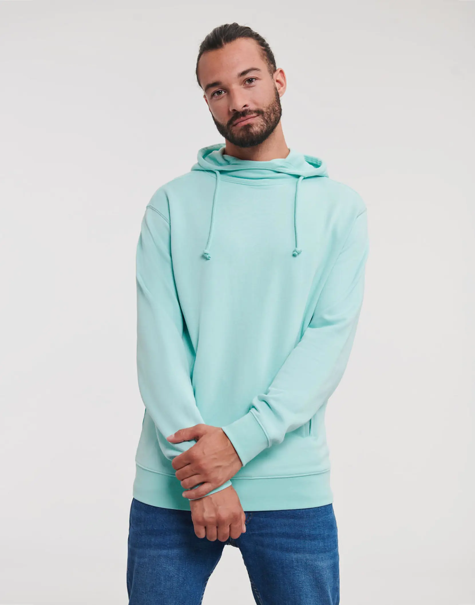 Bild på Pure Organic High Collar Hooded Sweat