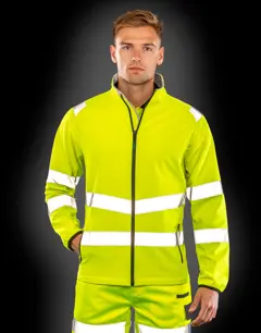 Bild på Recycled Printable Safety Softshell