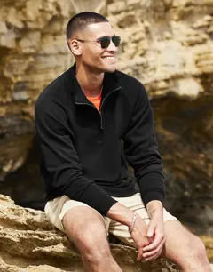 Bild på Classic Zip Neck Sweat