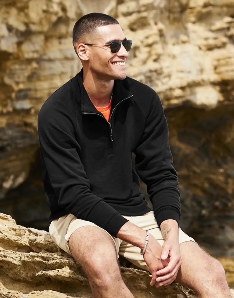 Bild på Classic Zip Neck Sweat