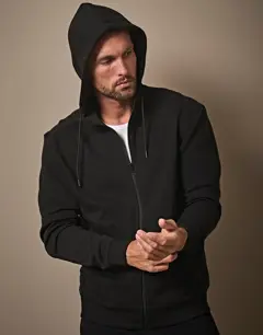 Bild på Ribbed Interlock Hooded Full Zip