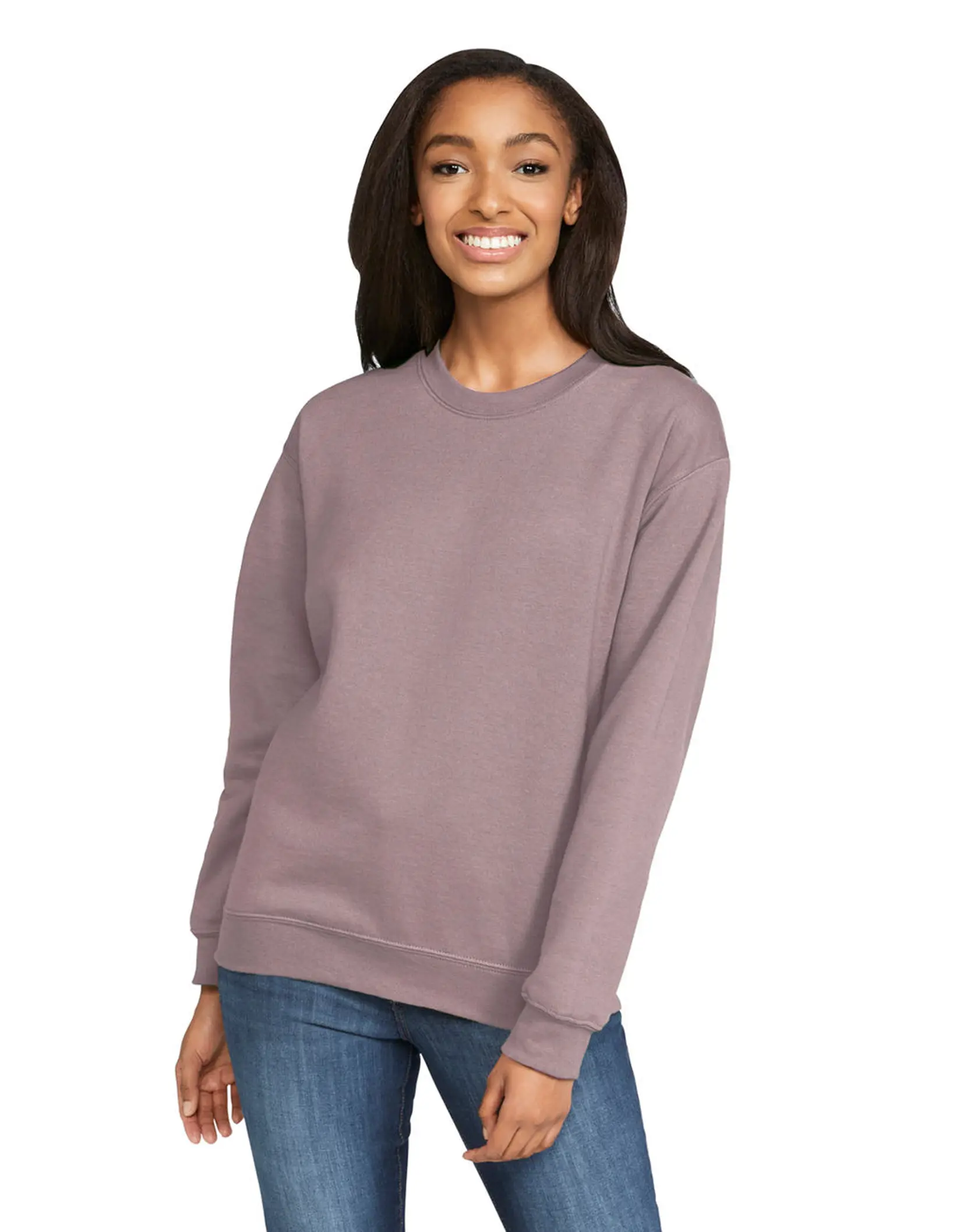 Bild på Softstyle Midweight Fleece Adult Crewneck