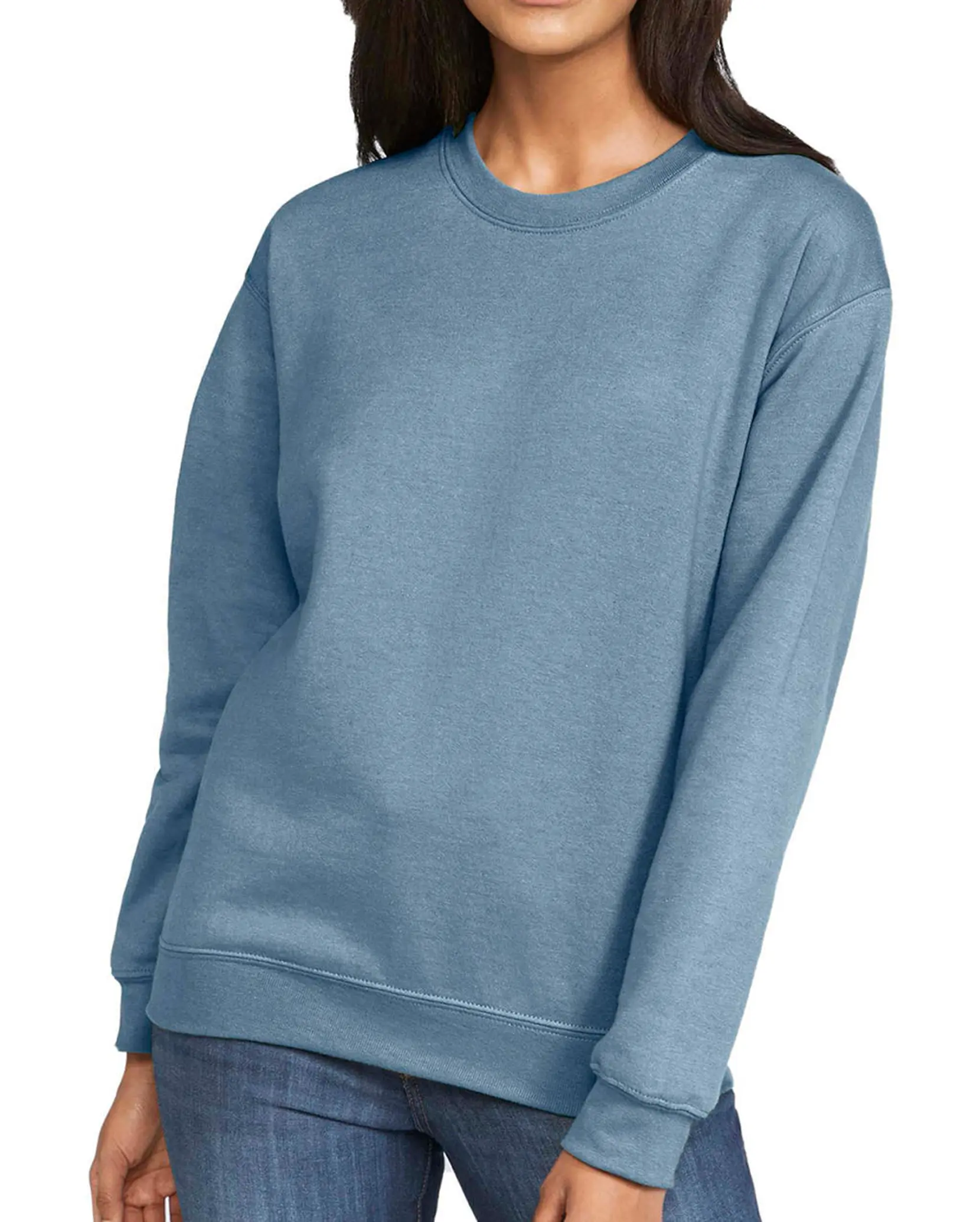 Bild på Softstyle Midweight Fleece Adult Crewneck