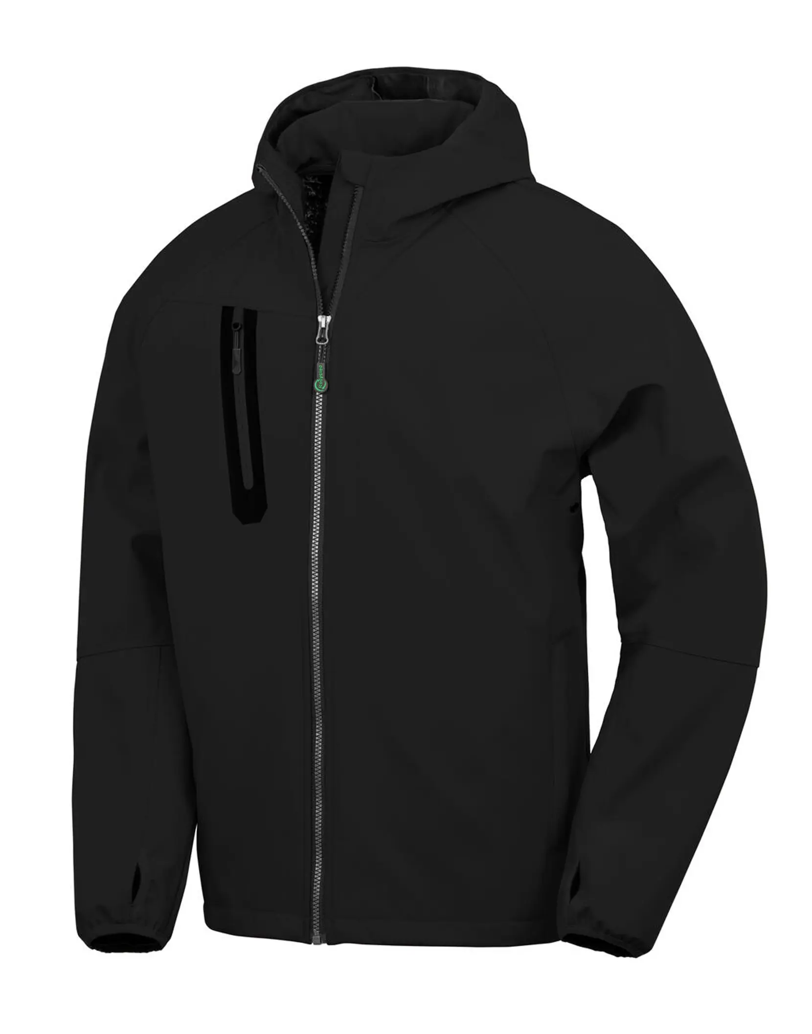 Bild på 3-Layer Recycled Printable Casual Hooded Softshell