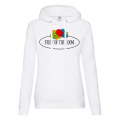 Bild på Ladies Vintage Hooded Sweat Large Logo Print