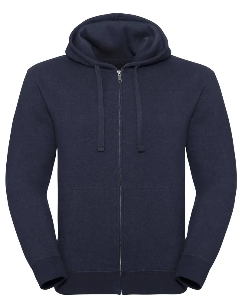 Men's Authentic Melange Zipped Hood Sweat