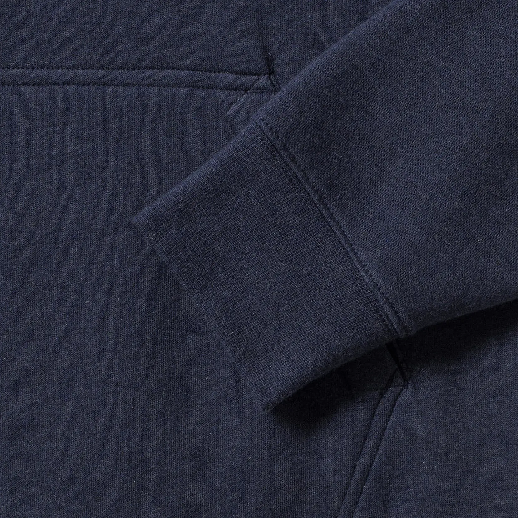 Bild på Men's Authentic Melange Zipped Hood Sweat