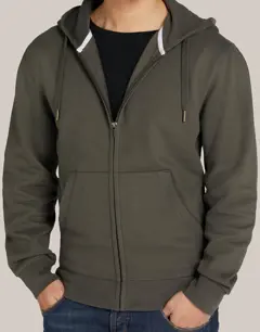 Bild på Signature Tagless Hooded Full Zip Unisex
