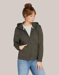 Bild på Signature Tagless Hooded Full Zip Unisex