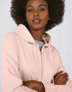 Bild på Organic Zipped Hooded /women