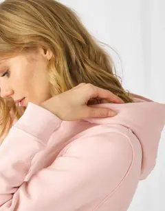 Bild på Organic Zipped Hooded /women