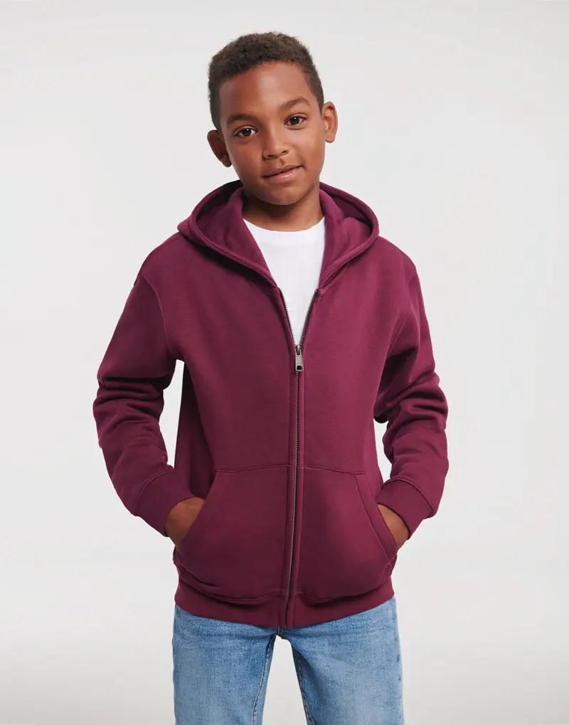 Kids' Authentic Zipped Hood Sweat