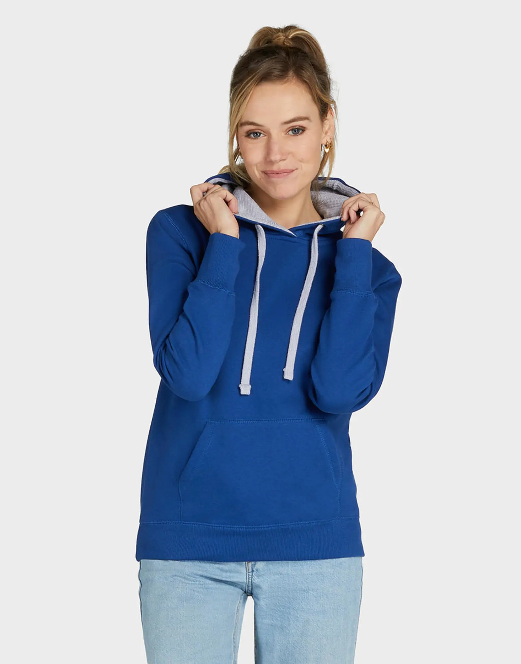 Bild på Contrast Hooded Sweatshirt Women