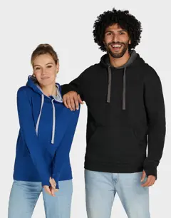 Bild på Contrast Hooded Sweatshirt Women