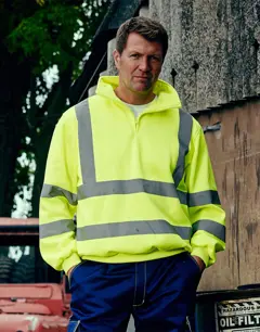 Bild på Fluo 1/4 Zip Sweat Shirt
