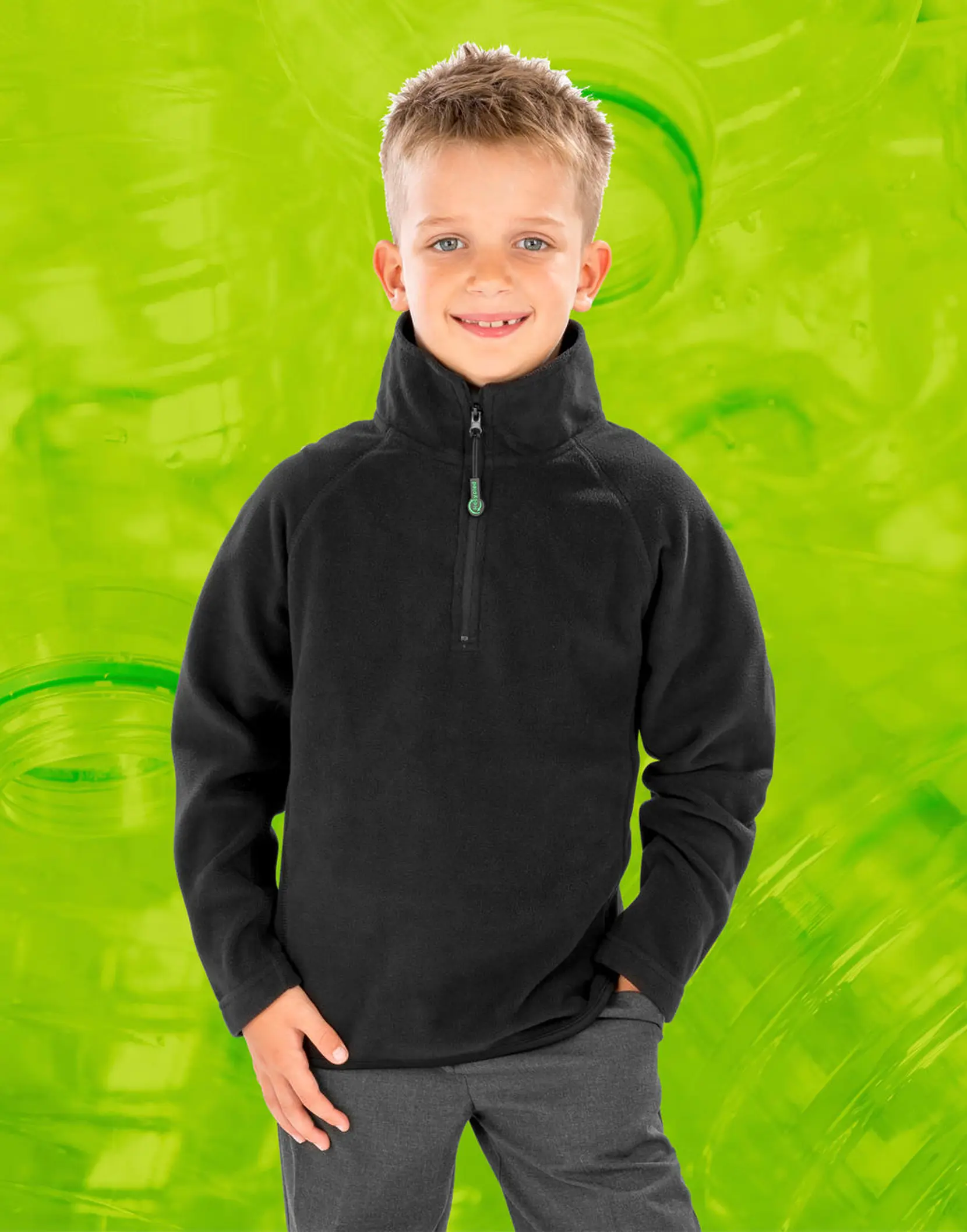 Bild på Junior Recycled Microfleece Top