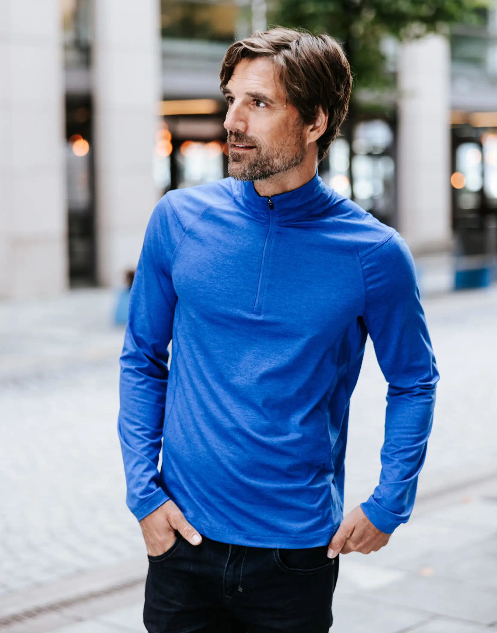 Bild på Milano 1/4 Zip Pullover
