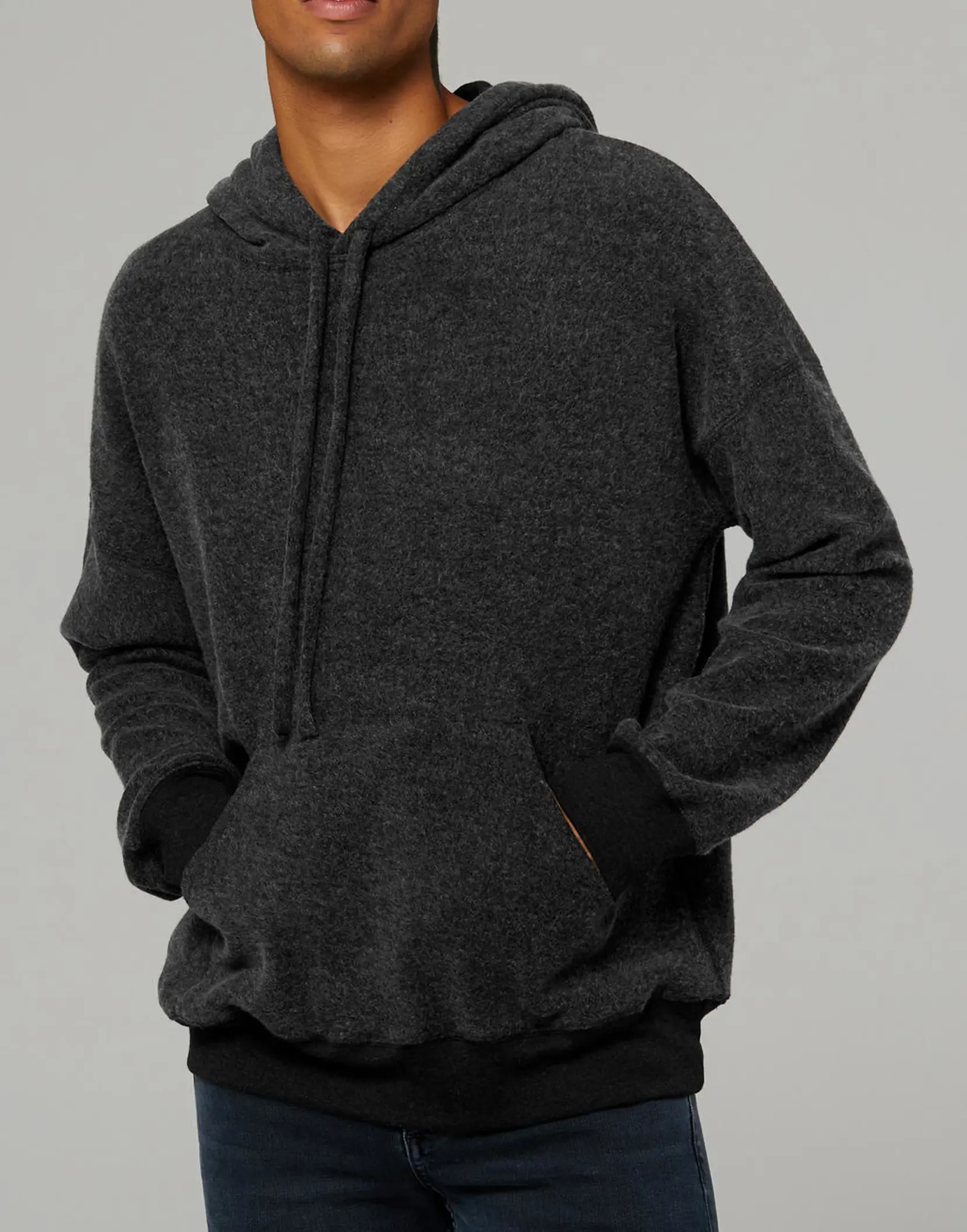 Bild på Unisex Sueded Fleece Pullover Hoodie