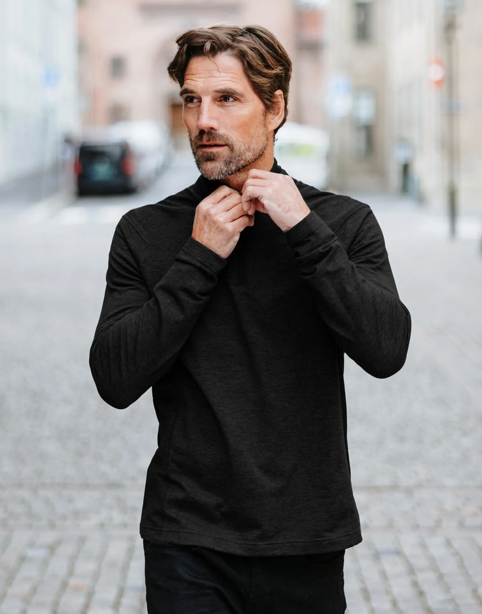 Bild på Mens Treeline 1/4 Zip Pullover