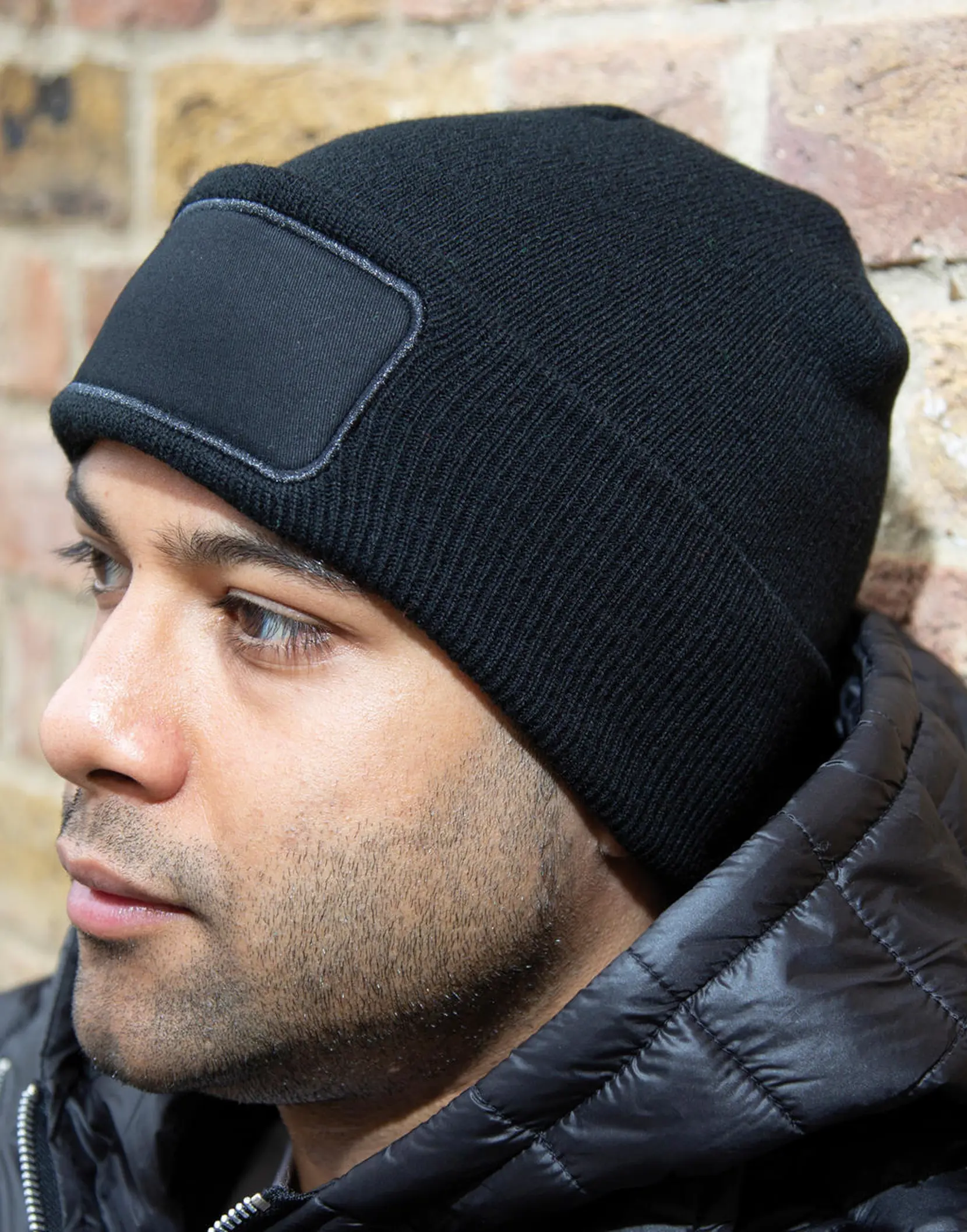 Bild på Double Knit Printers Beanie