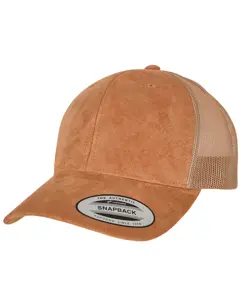 Bild på Suede Leather Trucker Cap