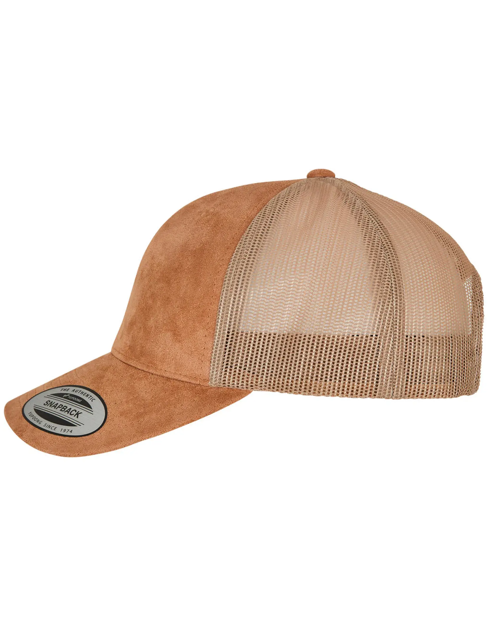 Bild på Suede Leather Trucker Cap