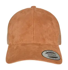 Bild på Suede Leather Trucker Cap
