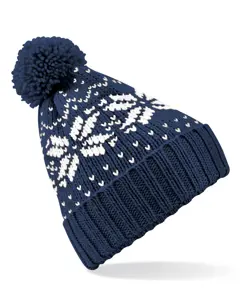 Bild på Fair Isle Snowstar Beanie