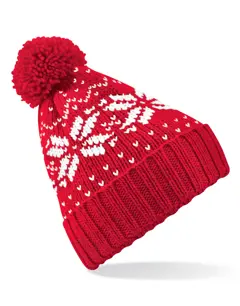 Bild på Fair Isle Snowstar Beanie