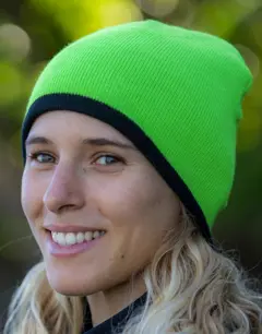Bild på Soft Feel Cuffless Reversible Beanie