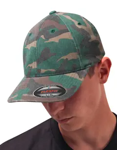 Bild på Flexfit Garment Washed Camo