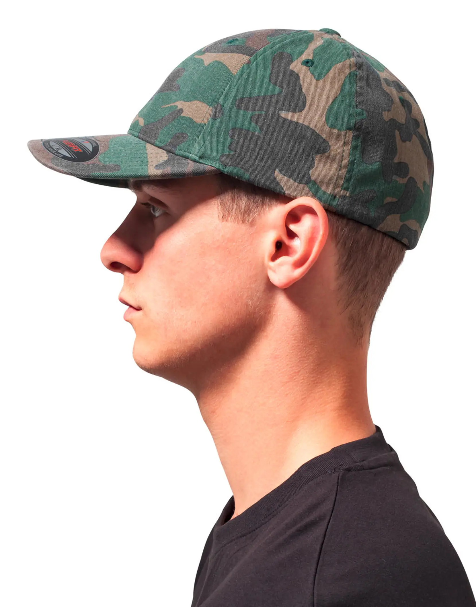 Bild på Flexfit Garment Washed Camo