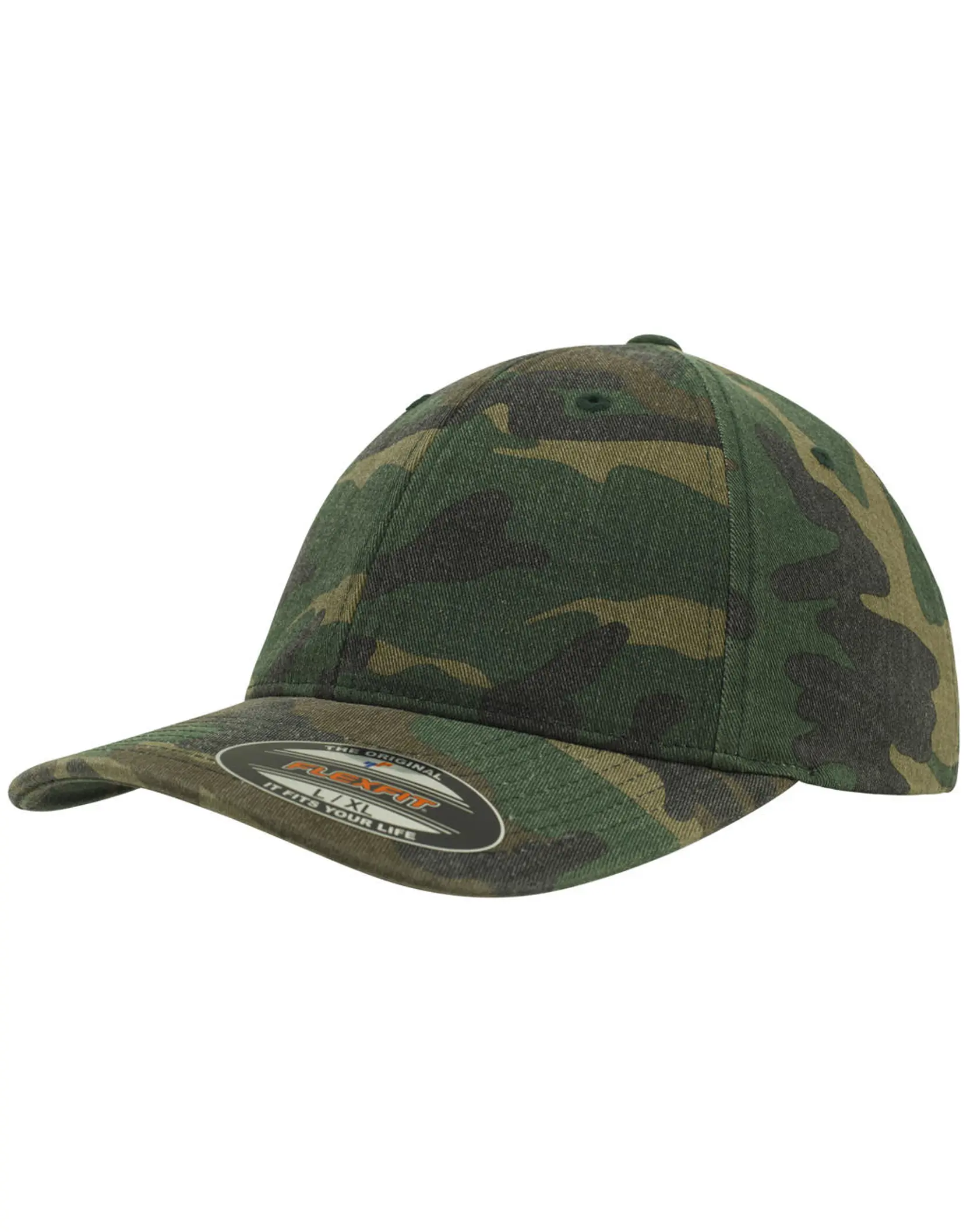 Bild på Flexfit Garment Washed Camo