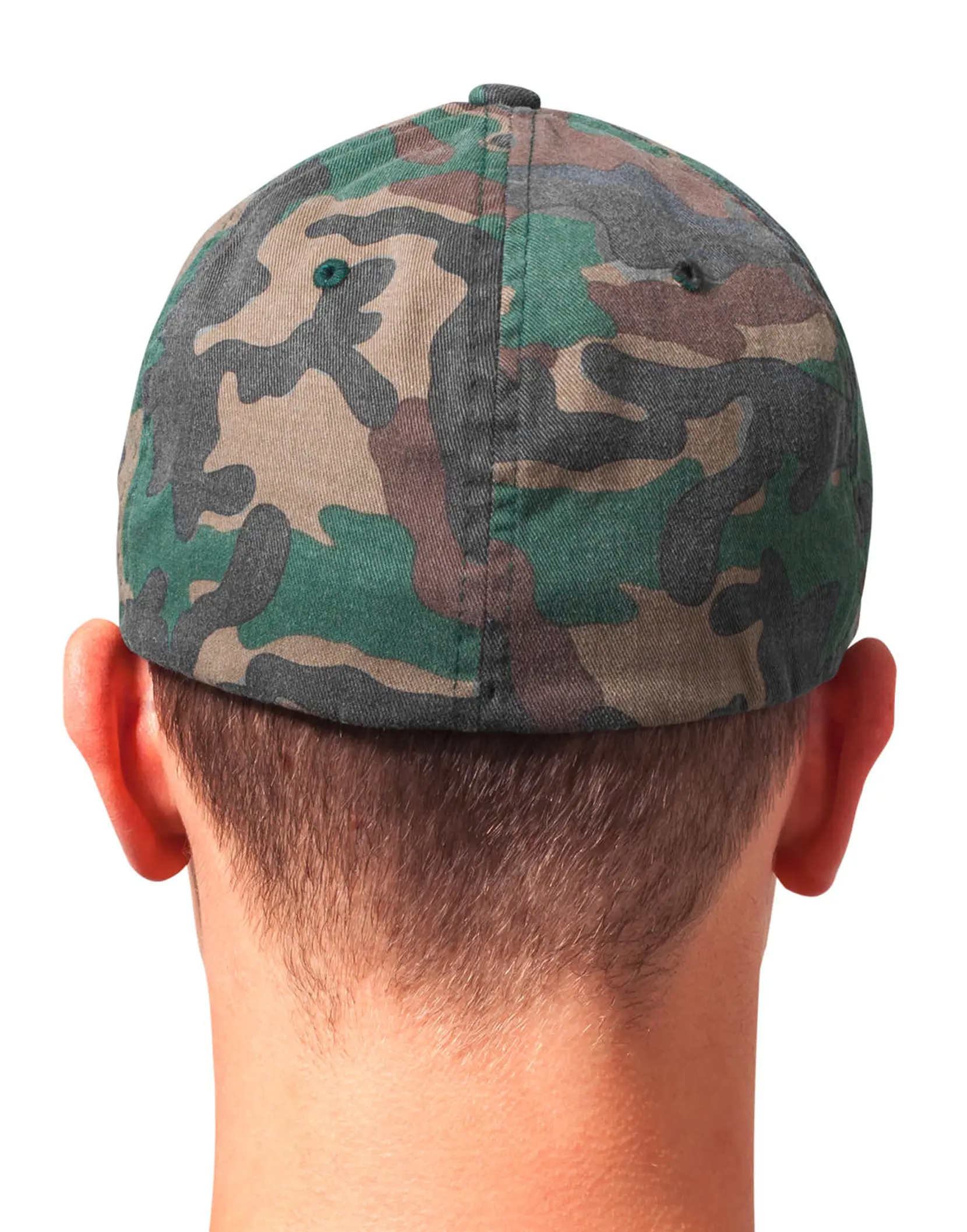 Bild på Flexfit Garment Washed Camo