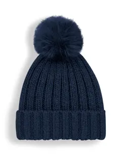Bild på Verbier Fur Pop Pom Chunky Beanie